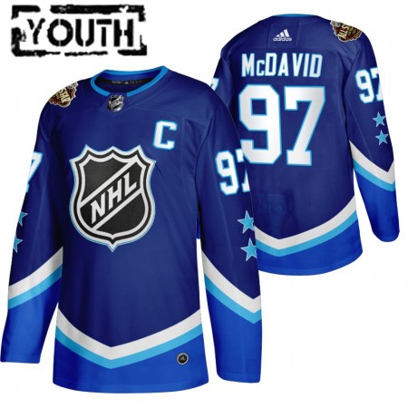 Edmonton Oilers Trikot Connor McDavid 97 2022 NHL All-Star Blau Authentic - Kinder